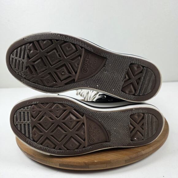 VTG Y2K Converse Chuck Taylor All Star Knee High Lace Shoes Women's Sz 7 Glitter - Picture 13 of 16